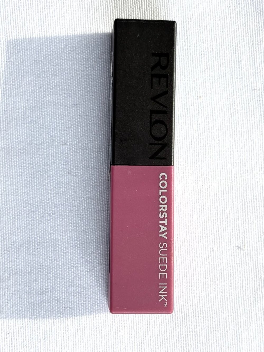Revlon ColorStay Suede Ink Lipstick, 009 In Charge, 0.09 oz (Mid-Tone Pink)
